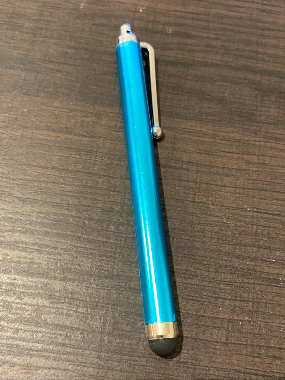 Blue Universal Capacitive Stylus Pen for Touchscreen Devices